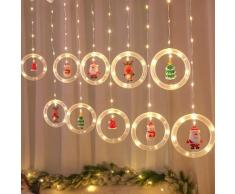 Luci a LED natalizie Luci a stringa USB per interni Luci a stringa per porte esterne Decorazioni