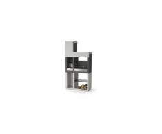 Sunday - BARBECUE ONE TOWER 106X56XH213CM A LEGNA E CARBONELLA