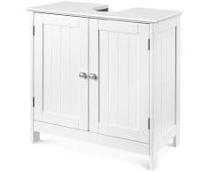 Mobile da bagno Mobile da bagno Mobile da bagno Mobile da bagno 60 * 30 * 60 cm - Blanc