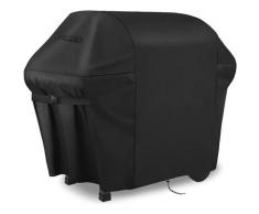 Housse Barbecue, Bache Barbecue, 420D imperméable Double Couche avec Boucle Fixe bilatérale