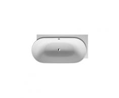 Duravit - Luv vasca da bagno angolo destro 185x95cm, rivestimento senza soluzione di continuità,
