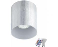 Faretti da costruzione lampada da soffitto applique telecomando in un set che include lampade a LED