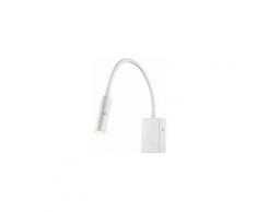 V-tac - Applique Lampada Led Da Parete Hotel Per Lettura 3W 3000K Braccio Flessibile Carcassa