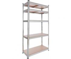 Scaffale Resistente AREBOS Scaffalature Da Officina Scaffalature Per La Cantina