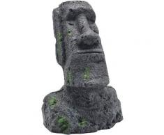 Statua dell'Isola di Pasqua Figura di Pietra Scultura Decorativa per Giardino Paesaggio Decorazione