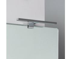 Ledkia - Applique led 5W per Specchio del Bagno Argento Carl Bianco Freddo 5500K - 6000K - Bianco