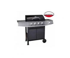 Il Bracere - Barbecue a gas Generation Tropical 4F con 4 bruciatori e 1 laterale