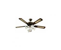 Perenz - Ventilatore per soffitto con luce ottone 7066OB - Ottone brunito