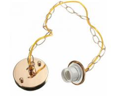KINGSO E26 Presa Moderna Soffitto Rosone Catena Lampadario A Sospensione Lampada Luce Fitting Kit