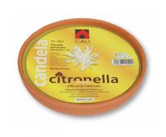 Fiaccola in terracotta alla citronella da esterno 180x50 mm