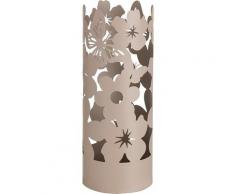 Baroni Home - Portaombrelli Design Moderno Porta Ombrelli in Metallo Flowers con 2 Gancini e