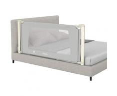 Barriera letto bambini, sponda letto bambini, barriera a scomparsa sollevata verticalmente, 180 cm