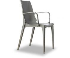 Scab Design - Sedie poltrone con braccioli design moderno per cucina bar ristorante Scab Vanity Arm