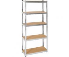 Scaffalatura per carichi pesanti in lamiera d’acciaio - scaffali, scaffali metallici, scaffalature