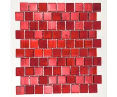 piastrelle di vetro bagno in mosaico e cucina drio-rouge