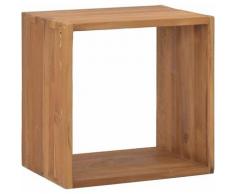 Comodino 40x30x40 cm in Legno Massello di Teak vidaXL - Marrone