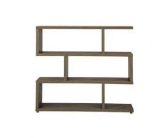Topkit - Scaffale a zig zag Florida 6311 | Scaffalature per soggiorno | Divisorio per stanze |