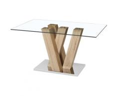 Tavolo da pranzo Gaya - 150 x 90 x 75 cm - Rovere