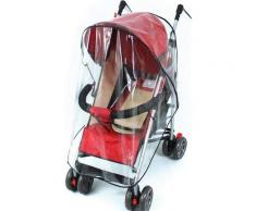parapioggia per passeggino - Pieghevole Impermeabile con Accesso Facile e Uscita Facile Universale
