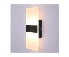 Applique da parete moderna Lampade da parete a LED da 12W Lampada da parete per interni Lampada da