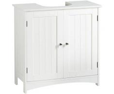 Mobile da bagno Mobile da bagno Mobile da bagno Mobile da bagno 60 * 30 * 60 cm - Blanc