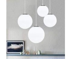 Comely - Lampadario a Sfera di Vetro, Lampada a Sospensione, Lampada da Interno Semplice per Camera
