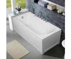 Vasca da Bagno da Incasso in Resina Acrilica con Pannelli in Fiberglass Design Ozone | Destra