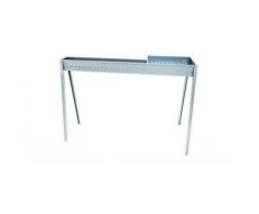 Barbecue a carbone per arrosticini Milano Grill 80+40 in acciaio inox - Lisa