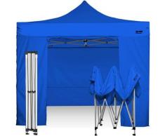 Gazebo Pieghevole 3x3 Ray Bot con laterali - nero - nero