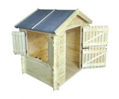 Casetta Per Bambini in Legno Rapunzel 1,64 m² de 146x112x145 cm - Outdoor Toys