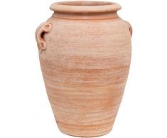 Portaombrelli Anfora/Orcio Con Anelli In Terracotta Fatto A Mano Sul Tornio Per Piante E Fiori