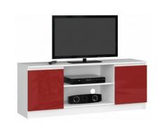 Abamihome - Mobile Porta Tv, Console Tv, Porta Tv 2 Ante, Parete Attrezzata 120 x 55 x 41 - Colore: