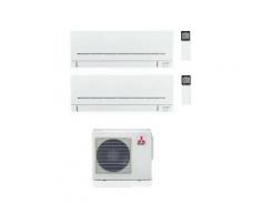 Mitsubishi - CONDIZIONATORE MSZ-APVGK R-32 DUAL SPLIT 7000+15000 WI-FI MXZ-2F53VF A+++