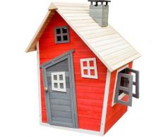 Casetta per bambini ecologica in legno di abete rosso Casa giocattolo da giardino