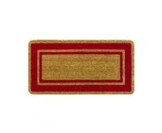 ZERBINO COCCO SUPER ROSSO SPESSORE MM.17 - cm.50X90 FER 331371
