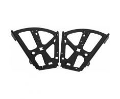 Scaffale ribaltabile, scarpiera per scarpe Scaffale inclinabile Accessorio per mobili nero Hardware