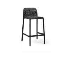 Pz 2 Sgabello Nardi Lido arredamento da giardino, per bar e ristorante in polipropilene fiber-glass