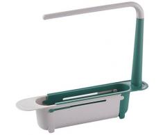 Scaffale portaoggetti per lavello da cucina per la casa Organizzatore per lavello scalabile per
