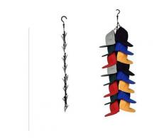 Organizer per cappelli da armadio, 16 supporti per cappelli da baseball (confezione da 1)