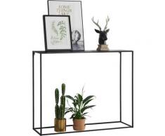 Tavolo consolle da salotto ufficio studio struttura in metallo varie misure dimensioni : 92x115x32