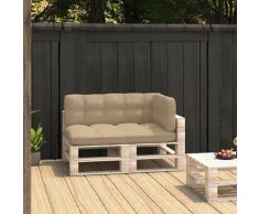 Vidaxl - Cuscini per Divani su Pallet 3 pz Beige