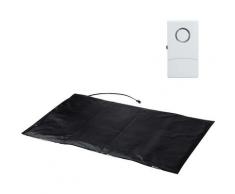 PENTATECH Zerbino con allarme a pressione Nero 95 dB 33620