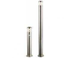 Set di 2 lampade da terra a LED illuminazione per esterni faretti con sensore di movimento luci da