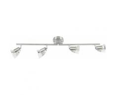 Faretti da soffitto per sala da pranzo in un set con 4 lampade a LED da 3W