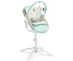 KIMI | Seggiolone trasformabile 3in1 sdraio + dondolo dalla nascita | Schienale reclinabile +