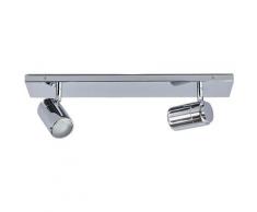 Lindby - Applique per bagno Dejan a 2 luci cromo - cromo