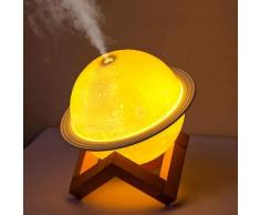 Diffusore di olio essenziale Moonlight 200ml, lampada LED umidificatore ad ultrasuoni USB, regalo