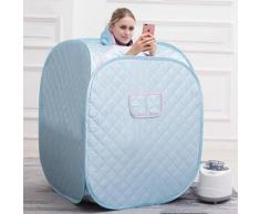 Sauna a Vapore Portatile,2.5L Cabina Sauna, Sauna Bagno, vapore portatile a casa Mobile Sauna,