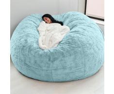 Casa Spugna Letto Bean Bag Fodera per sedia Fodera Camera da letto matrimoniale Balcone Divano