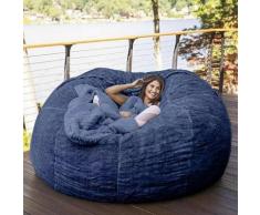 Casa Spugna Letto Bean Bag Fodera per sedia Fodera Camera da letto matrimoniale Balcone Divano